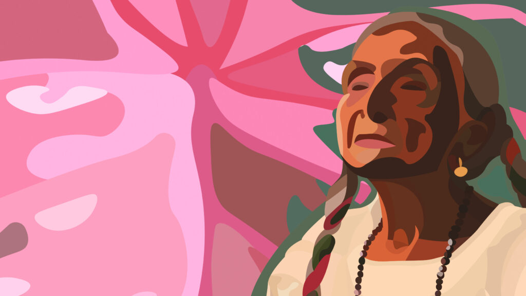 ilustração abuelita